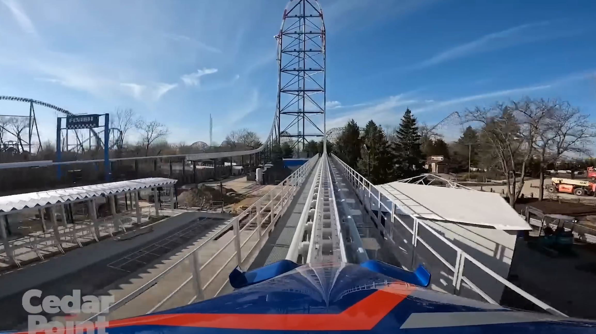 Top Thrill 2 On Ride POV